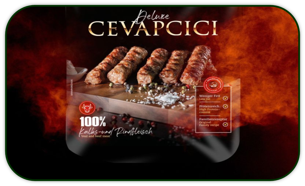 Cevapcici vom Grill im Aroma Arte